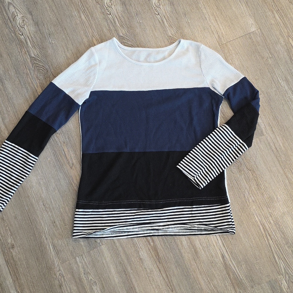 Waffle Kint Long Sleeve Shirt
